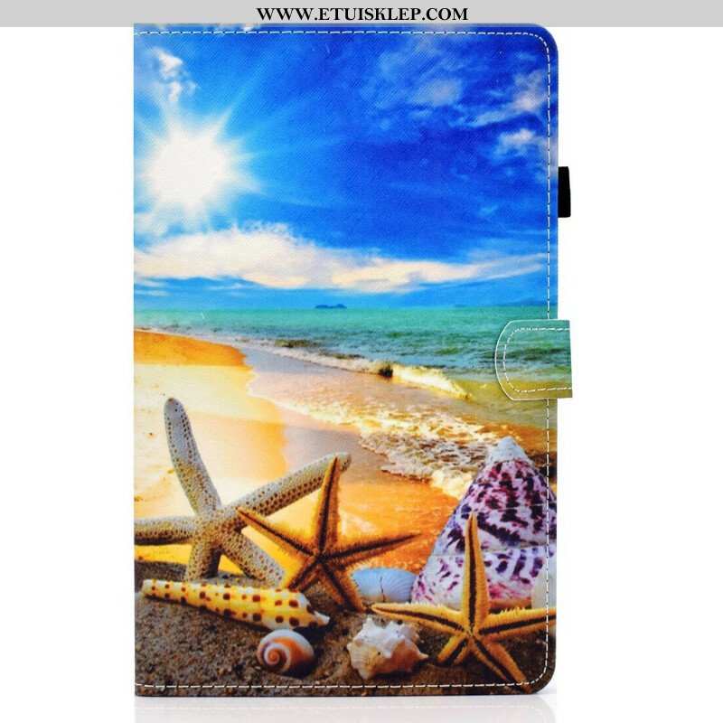 Etui Folio do Samsung Galaxy Tab S8 / Tab S7 Zabawna Plaża
